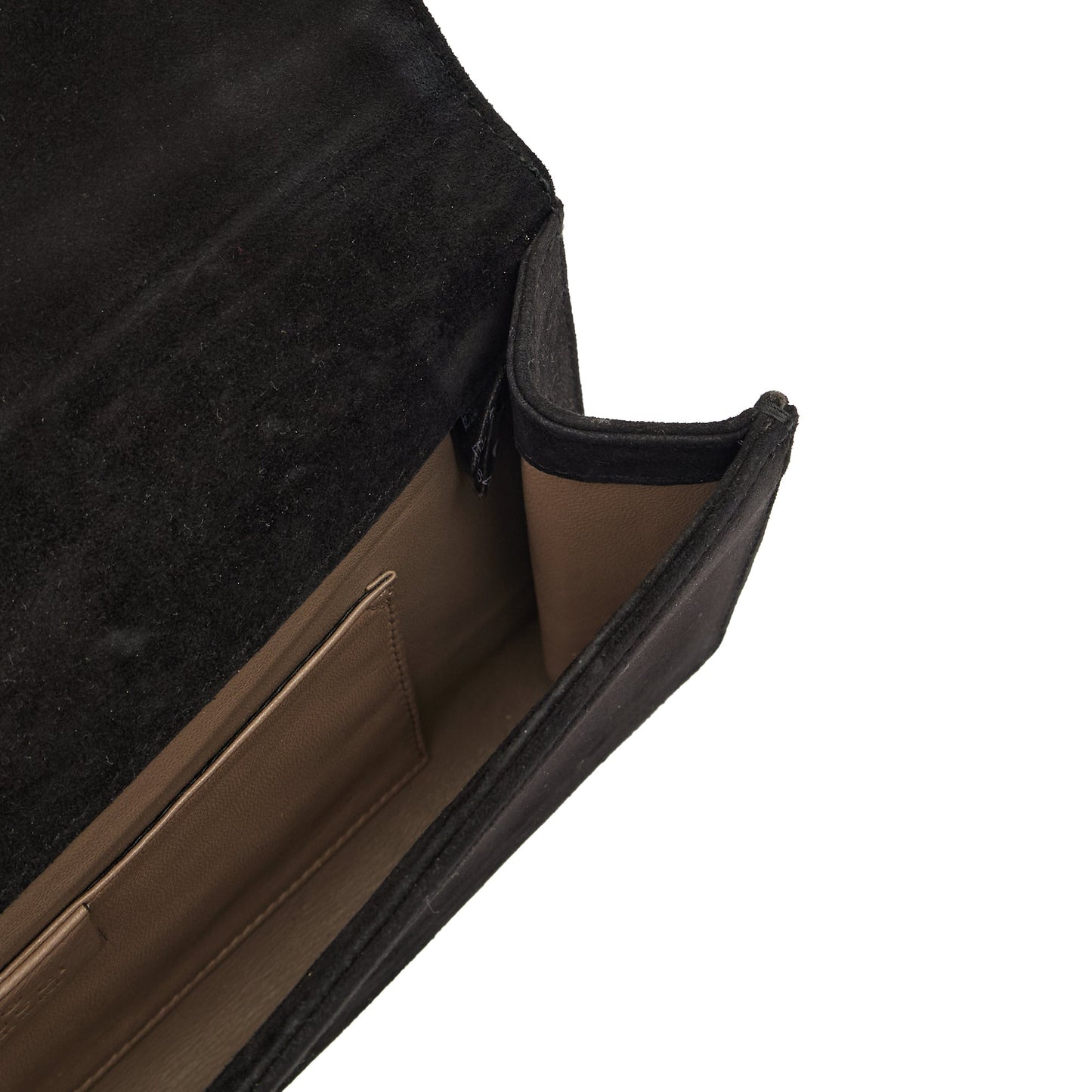 Gucci Clutch Clutch in Black, Velvet — Detail View
