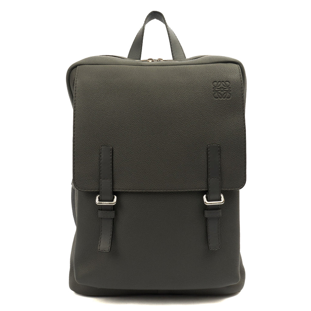 Loewe Backpack Yago Backpack in Grey, Leather — Alternate View 7