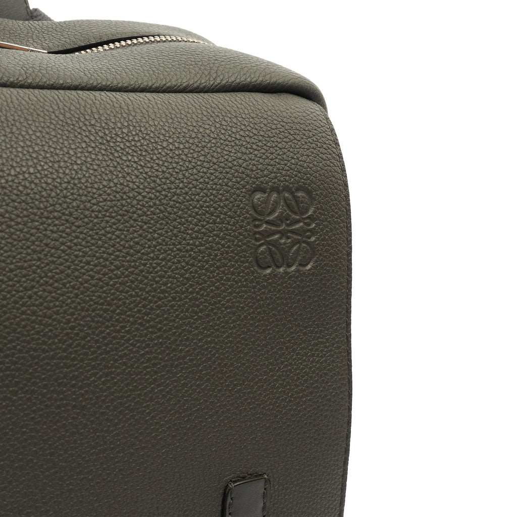 Loewe Backpack Yago Backpack in Grey, Leather — Side View