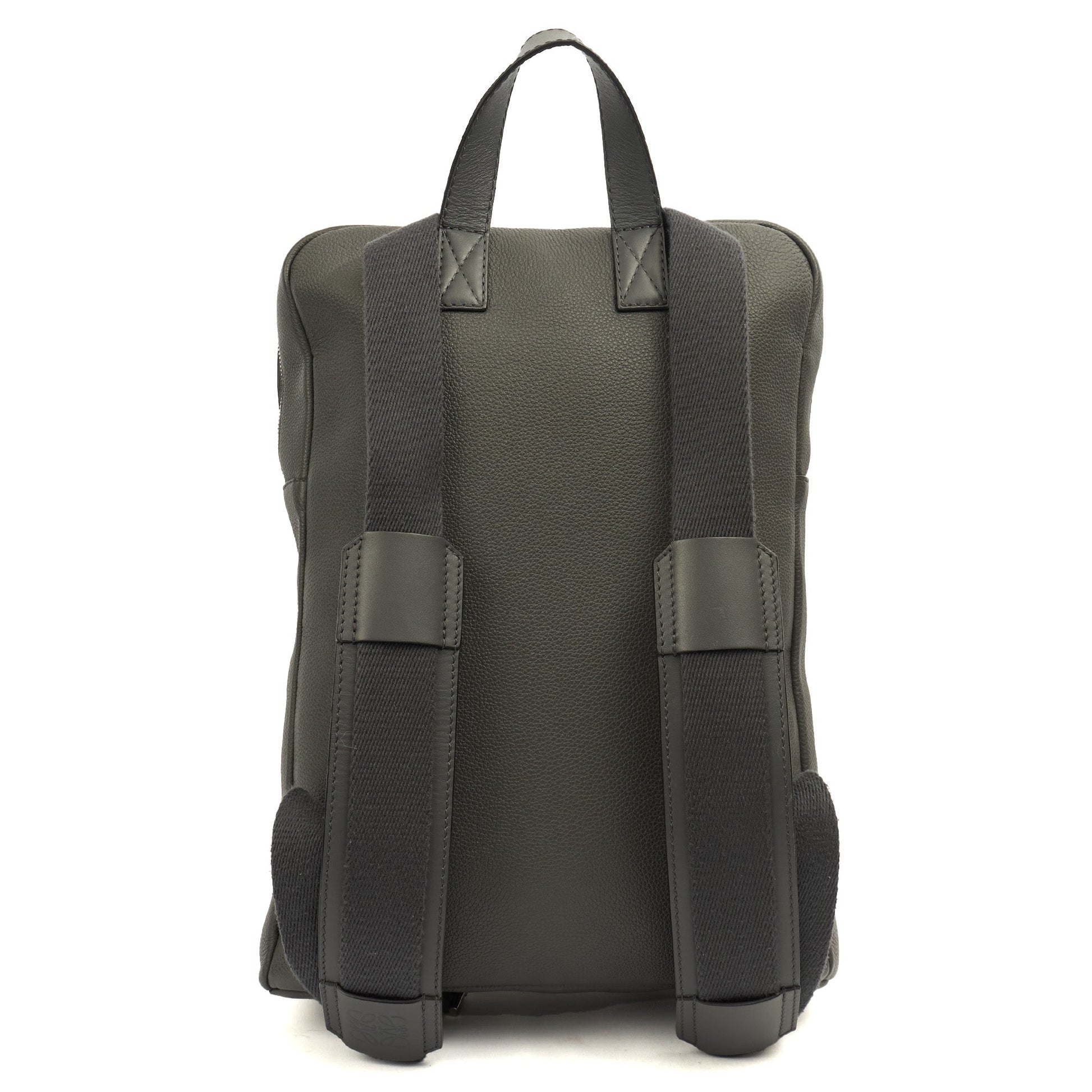Loewe Backpack Yago Backpack in Grey, Leather — Top View