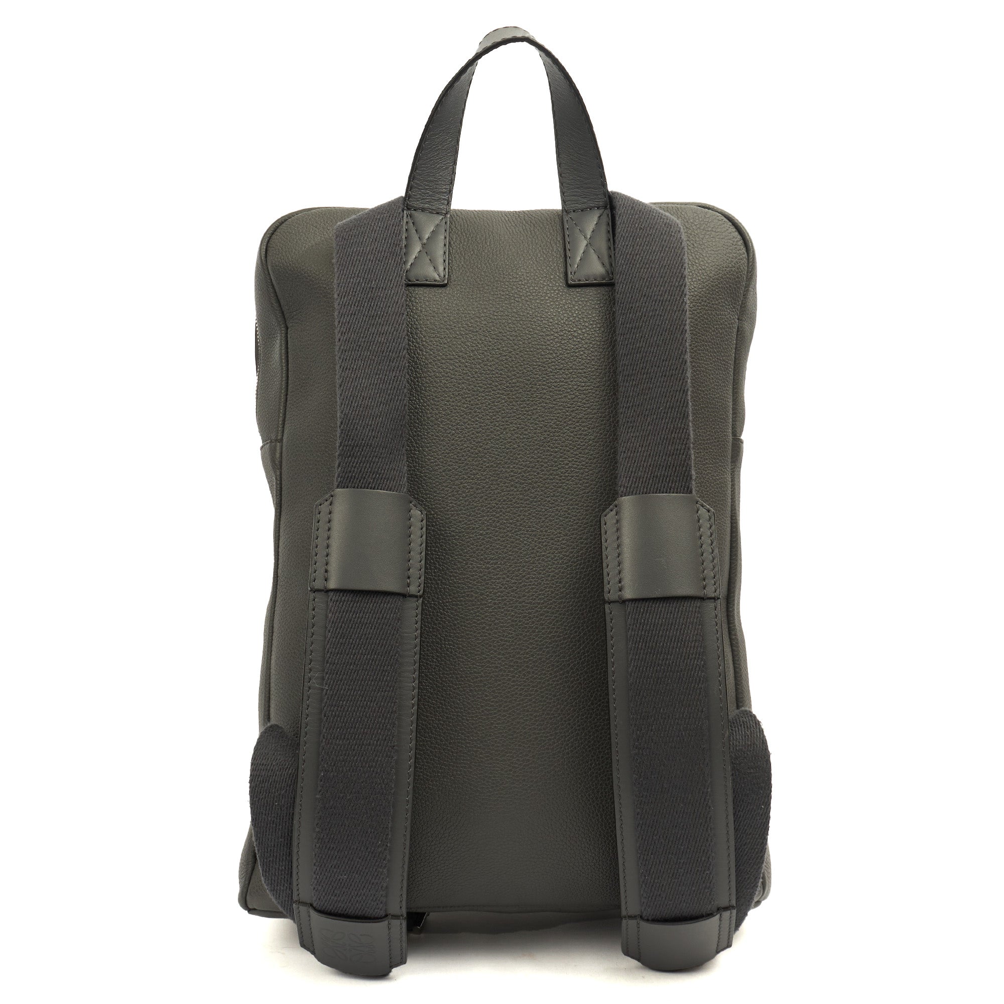 Loewe Backpack Yago Backpack in Grey, Leather — Top View