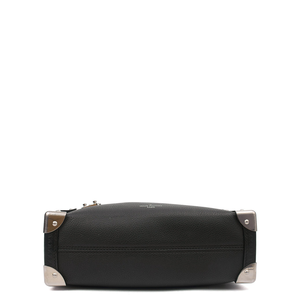 Louis Vuitton Cross Body Side Trunk PM in Black, Leather — Top View