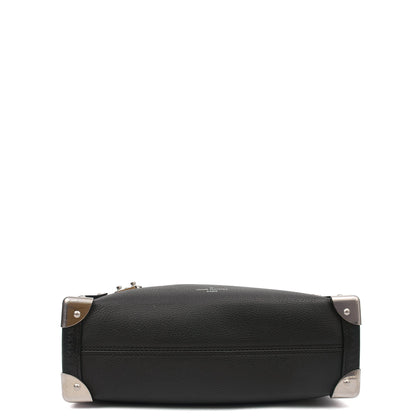 Louis Vuitton Cross Body Side Trunk PM in Black, Leather — Top View