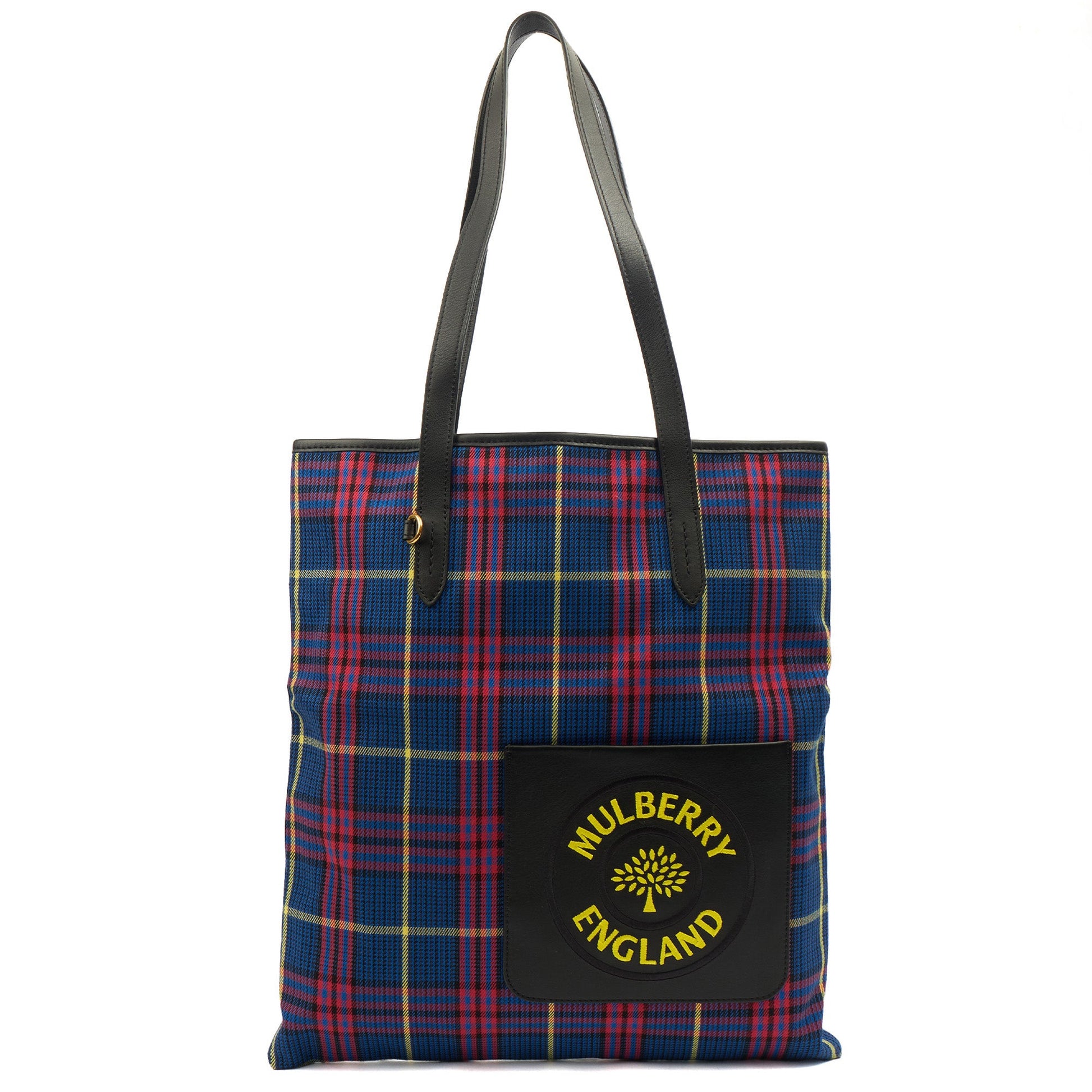 Mulberry Tote Tote in Porcelain Blue, Canvas — Front View
