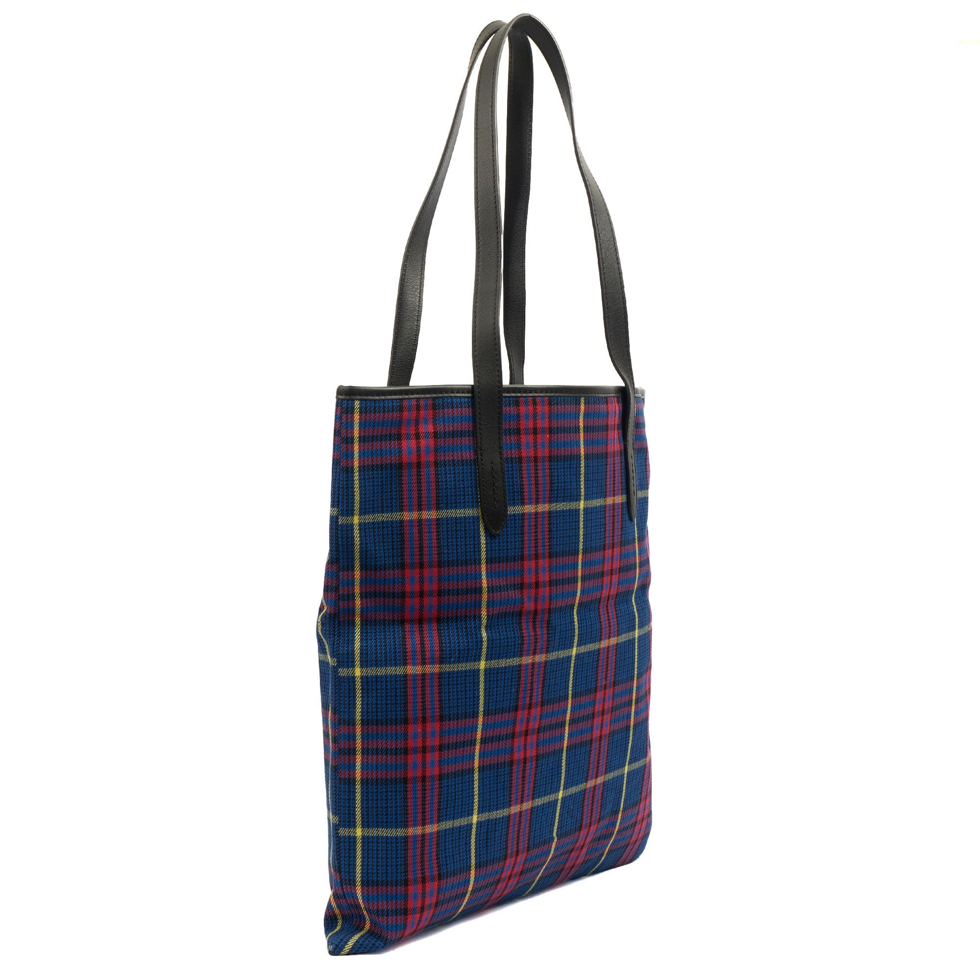 Mulberry Tote Tote in Porcelain Blue, Canvas — Back View