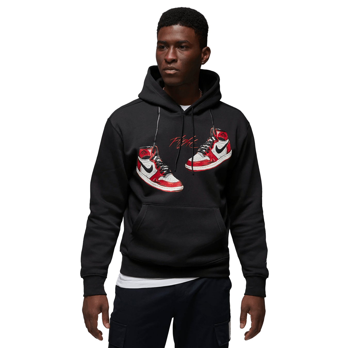 Air Jordan Hoodie 'Chicago Lost & Found' — XXS — Front View