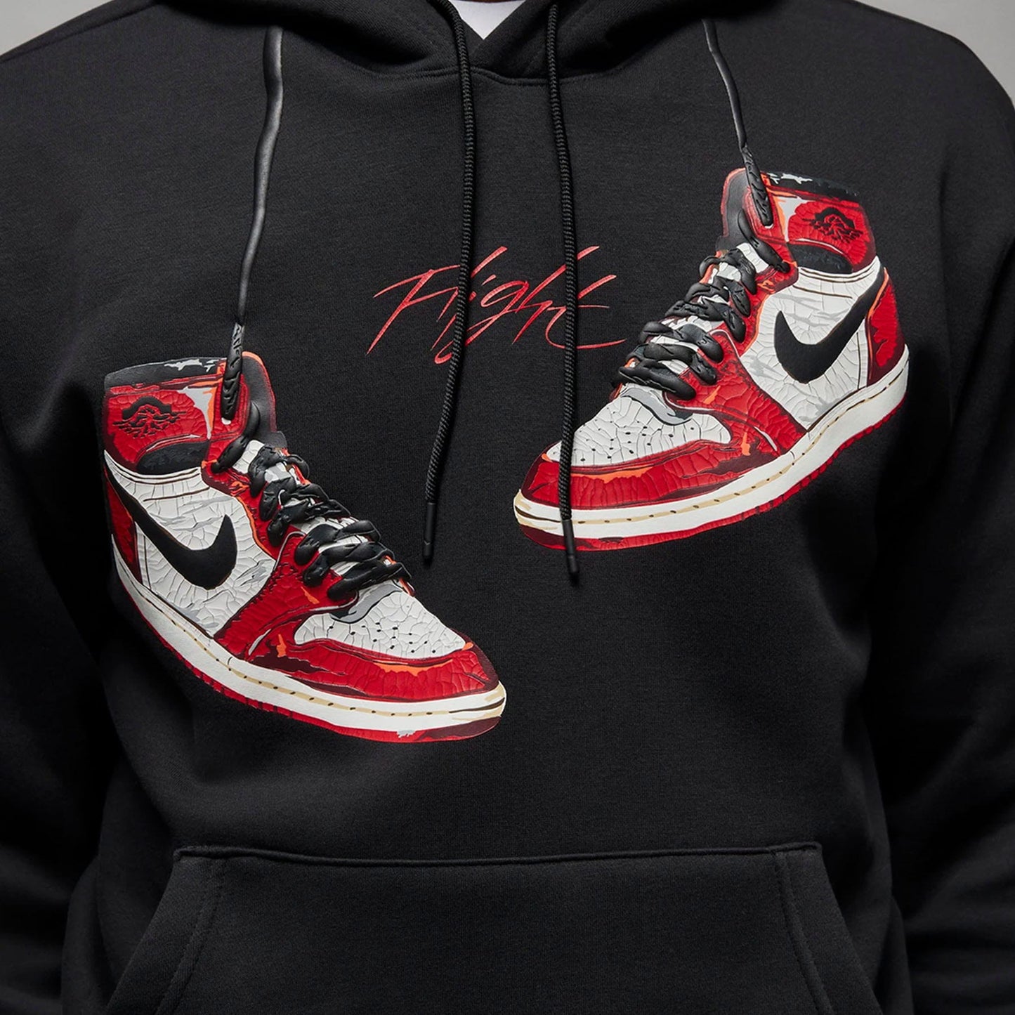 Air Jordan Hoodie 'Chicago Lost & Found' — XXS — Back View