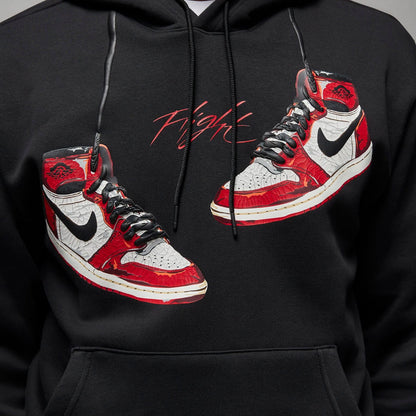 Air Jordan Hoodie 'Chicago Lost & Found' — XXS — Back View
