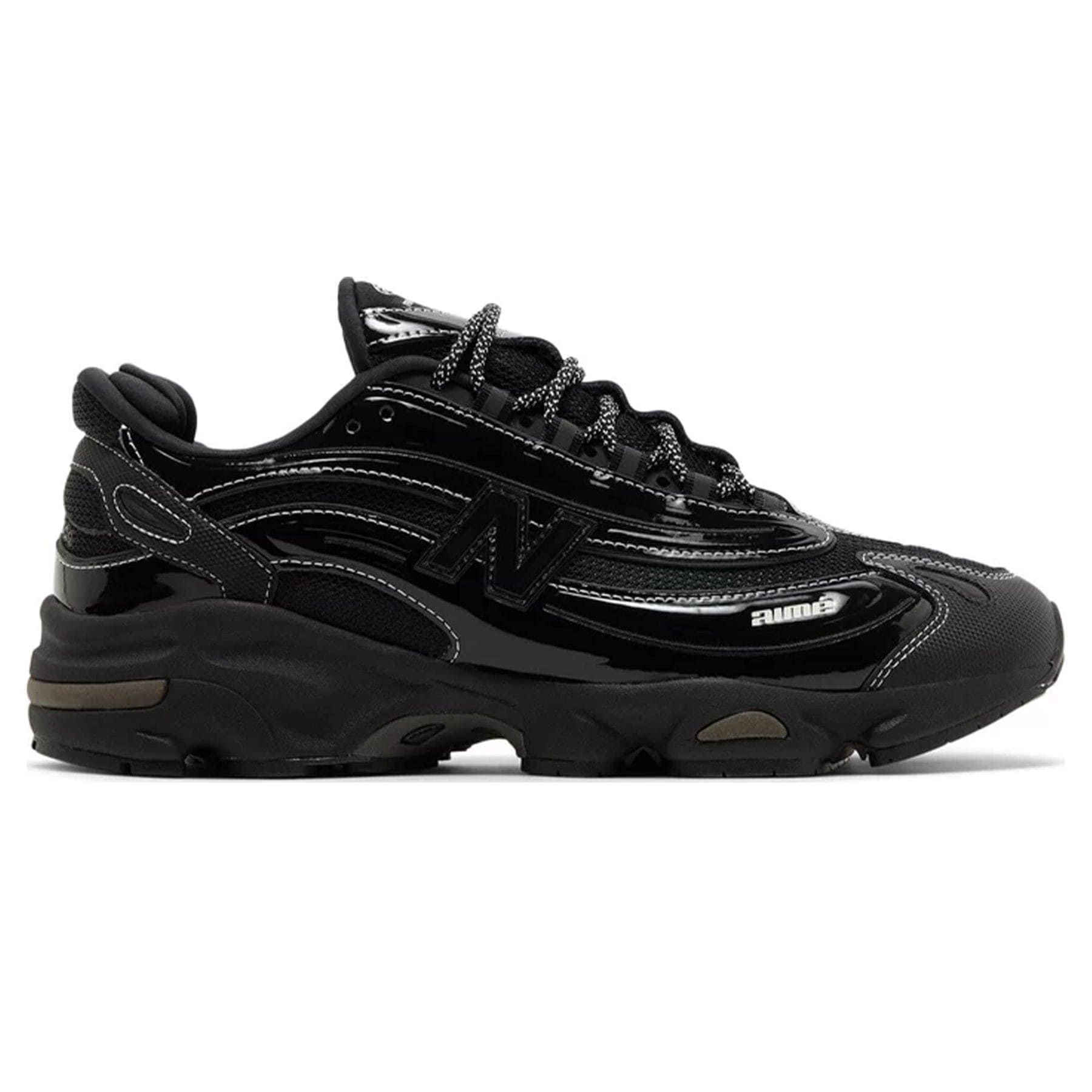 Aimé Leon Dore x 1000 'Black' — UK 3.5 | EU 36 | US 4 — Top View