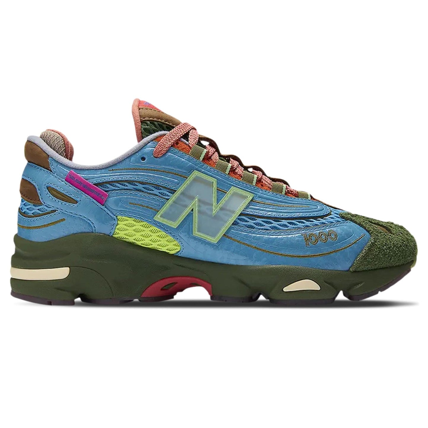 Salehe Bembury x New Balance 1000 'Fog Be The Cloud' — UK 3.5 | EU 36 | US 4 — Side View
