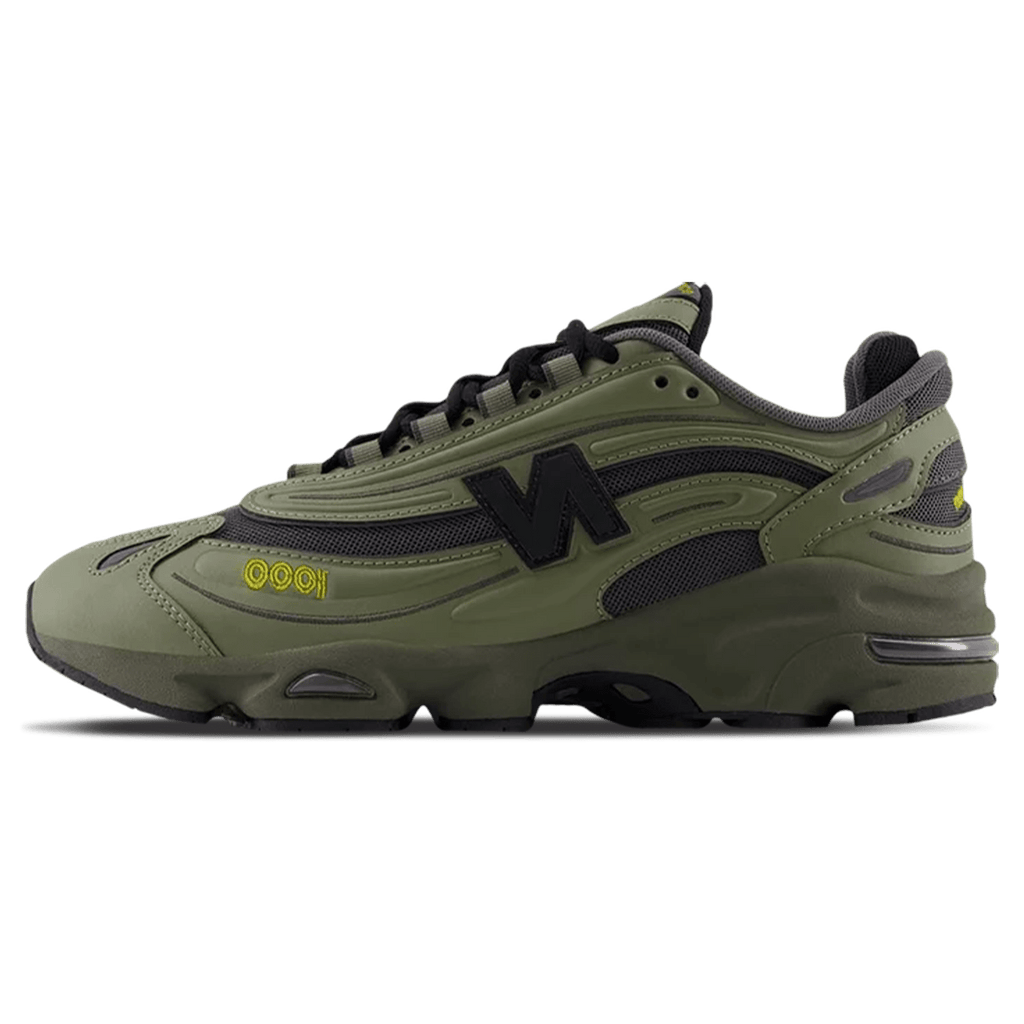 New Balance 1000 'Dark Olivine Magnet' — UK 3.5 | EU 36 | US 4 — Front View