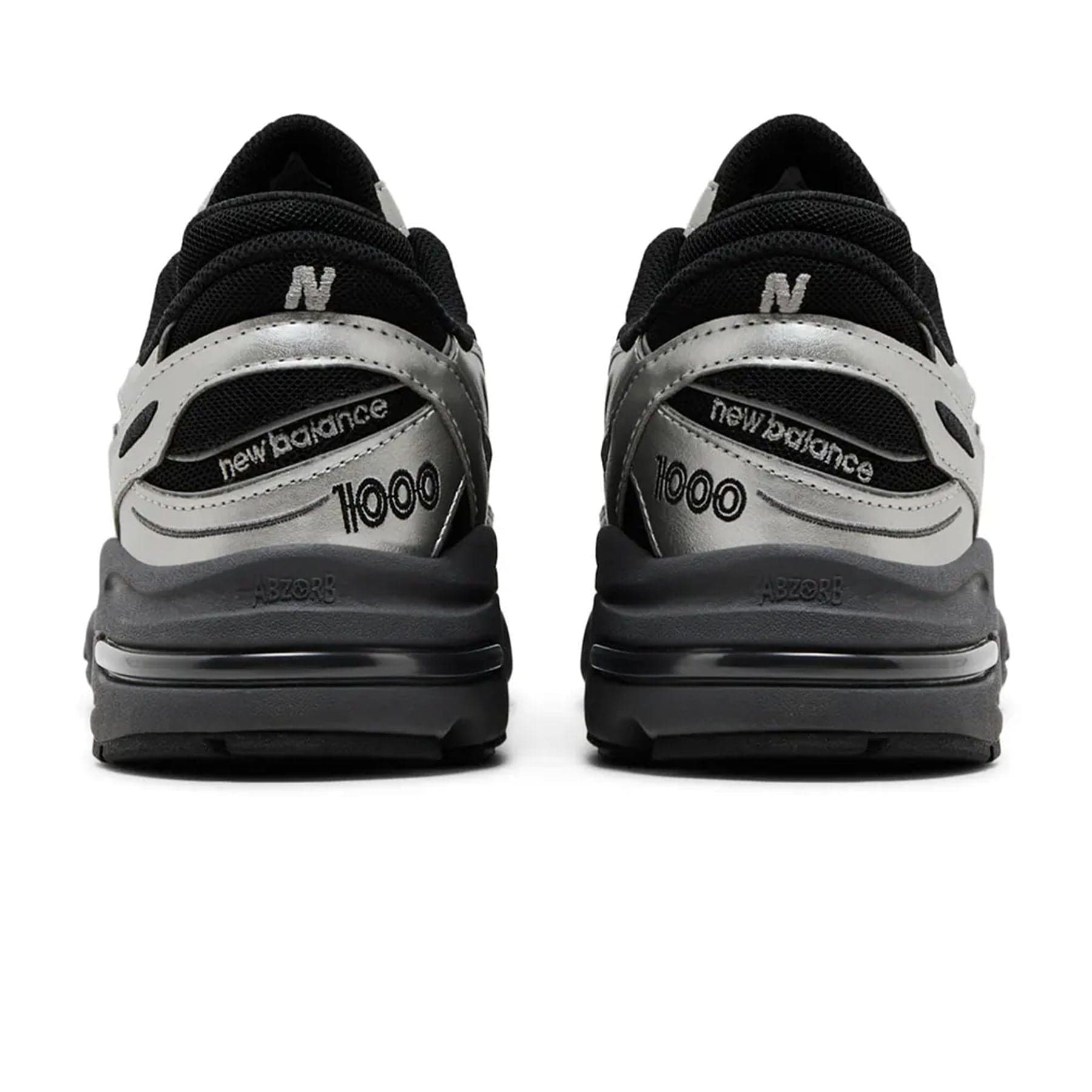 New Balance 1000 'Grey Day 2025' — UK 3.5 | EU 36 | US 4 — Back View