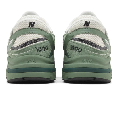 New Balance 1000 'Mallard Green Sea Salt' — UK 3.5 | EU 36 | US 4 — Top View