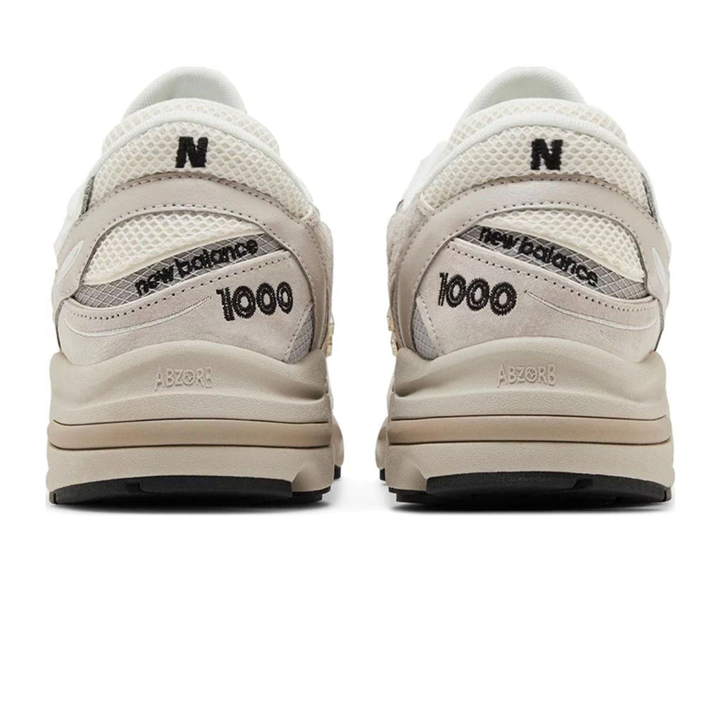 New Balance 1000 'Moonrock Sea Salt' — UK 3.5 | EU 36 | US 4 — Top View