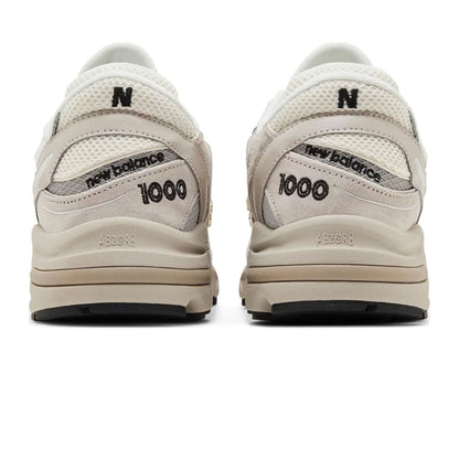 New Balance 1000 'Moonrock Sea Salt' — UK 3.5 | EU 36 | US 4 — Top View