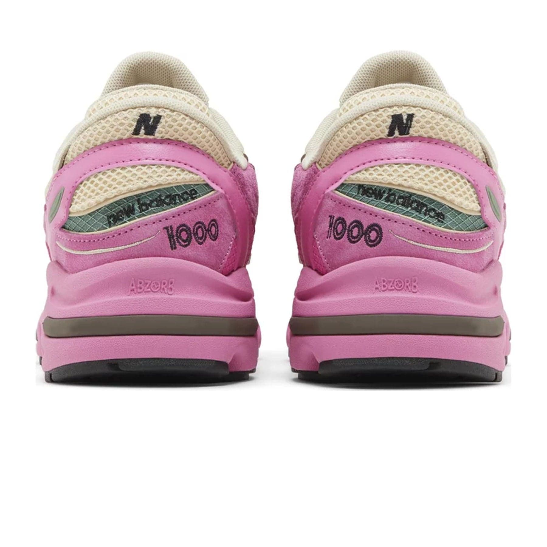 New Balance 1000 'Real Pink Sandstone' — UK 3.5 | EU 36 | US 4 — Top View