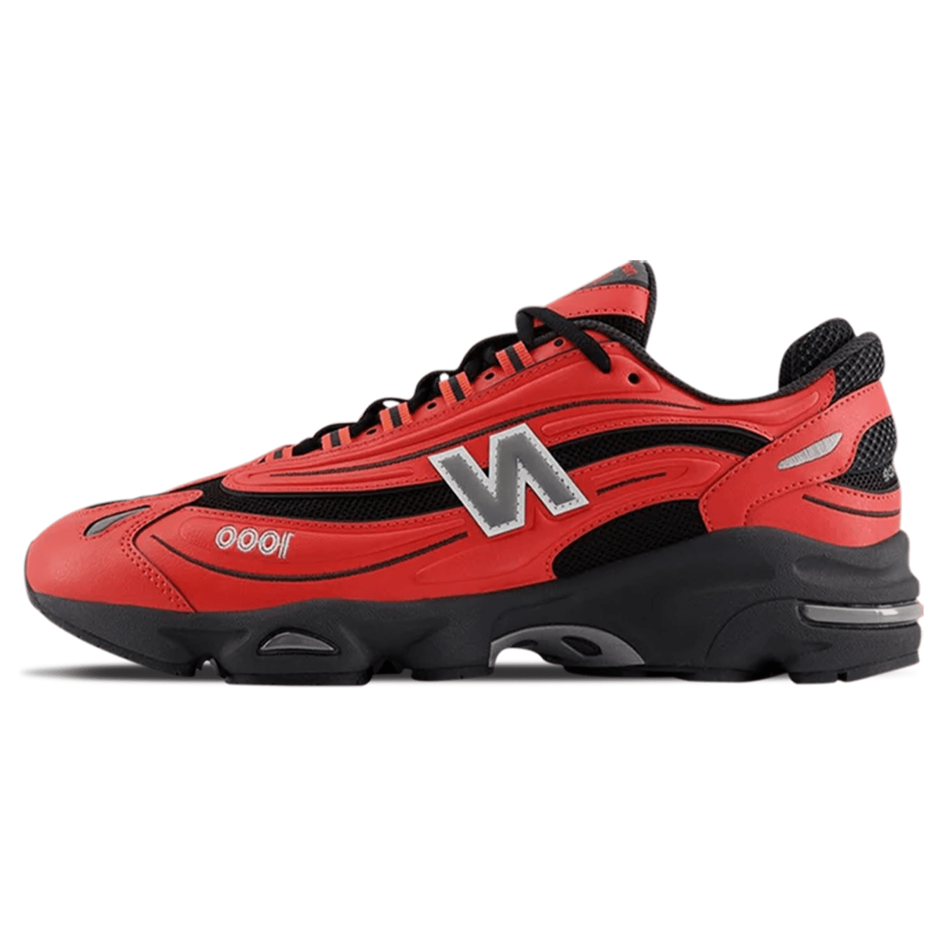 New Balance 1000 'Red Black' — UK 3.5 | EU 36 | US 4 — Front View