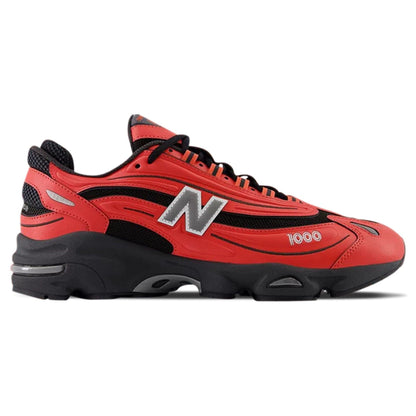 New Balance 1000 'Red Black' — UK 3.5 | EU 36 | US 4 — Side View
