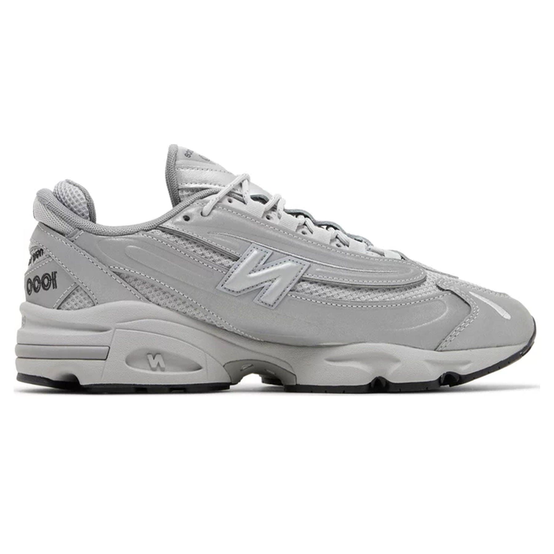 New Balance 1000 'Reflective Pack - Raincloud' — UK 3.5 | EU 36 | US 4 — Side View