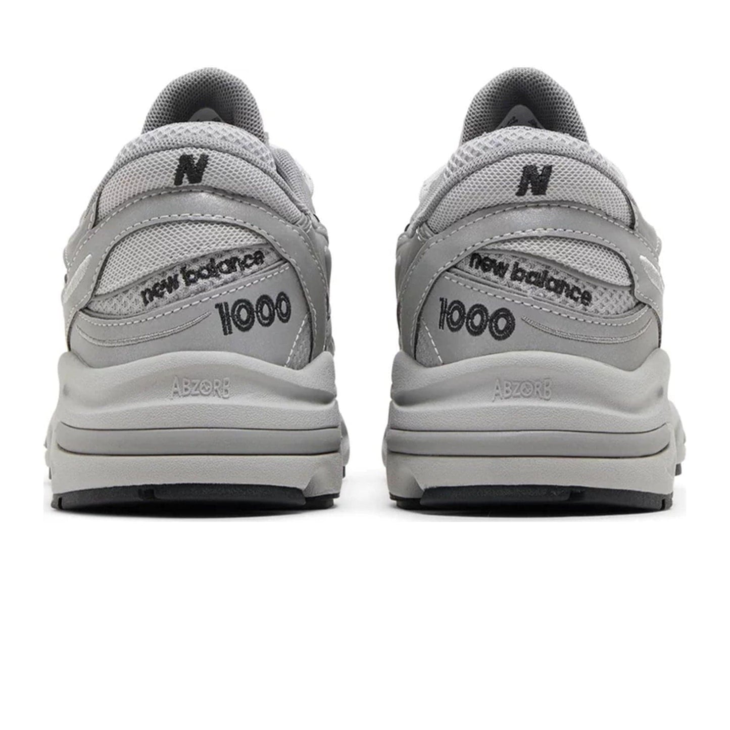 New Balance 1000 'Reflective Pack - Raincloud' — UK 3.5 | EU 36 | US 4 — Top View