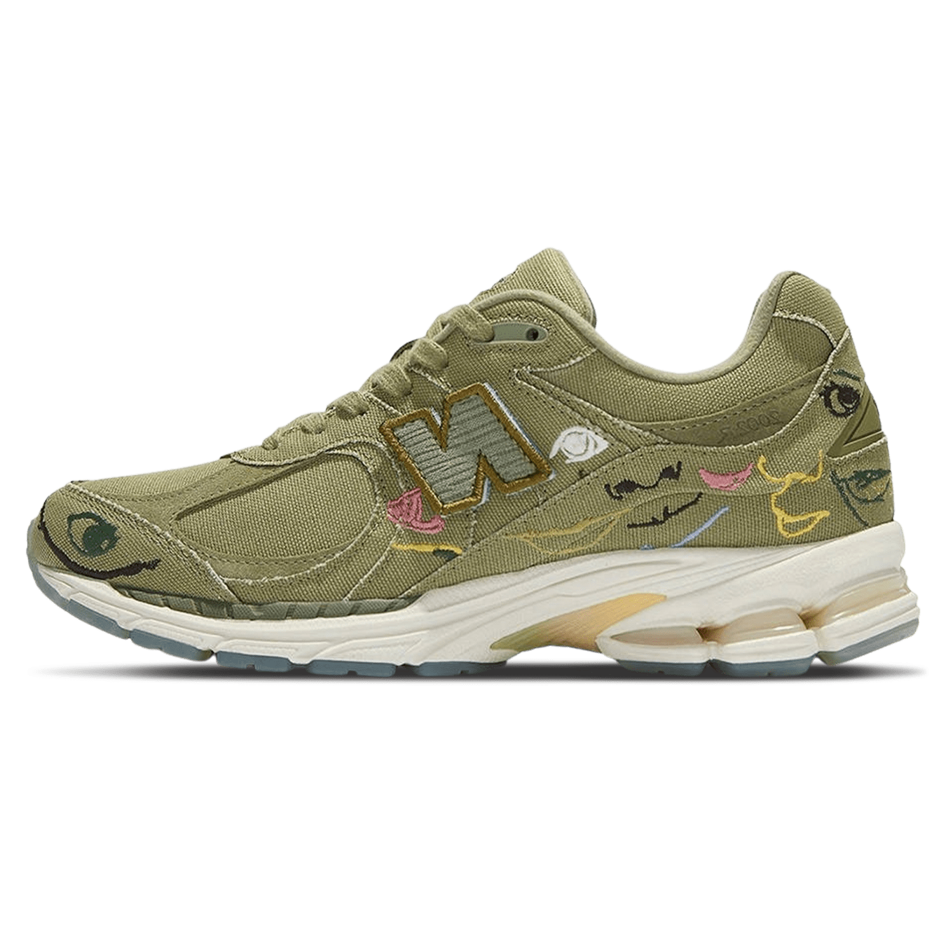 New Balance 2002R x Bryant Giles 'What Now? — UK 3.5 | EU 36 | US 4 — Front View