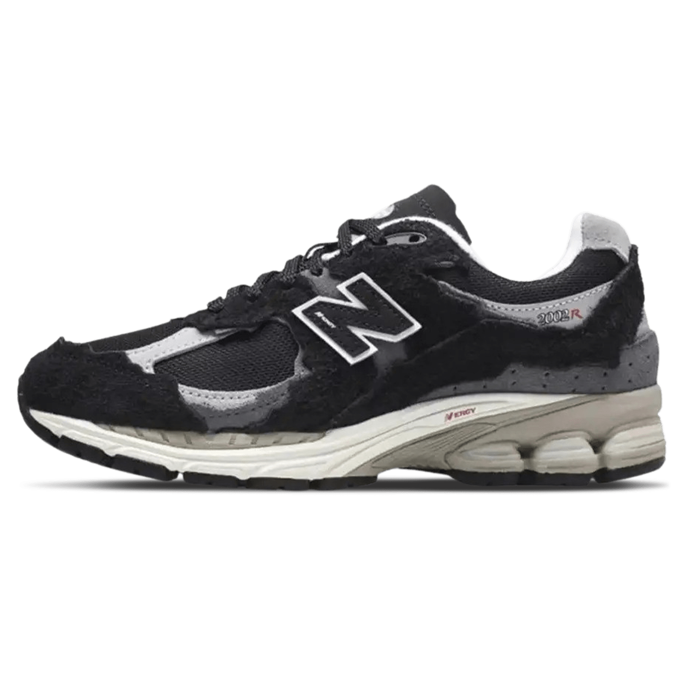 New Balance 2002R 'Protection Pack - Black Grey'' — UK 3.5 | EU 36 | US 4 — Front View