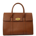 Mulberry Tote Bayswater - New in Oak, Leather — Front View