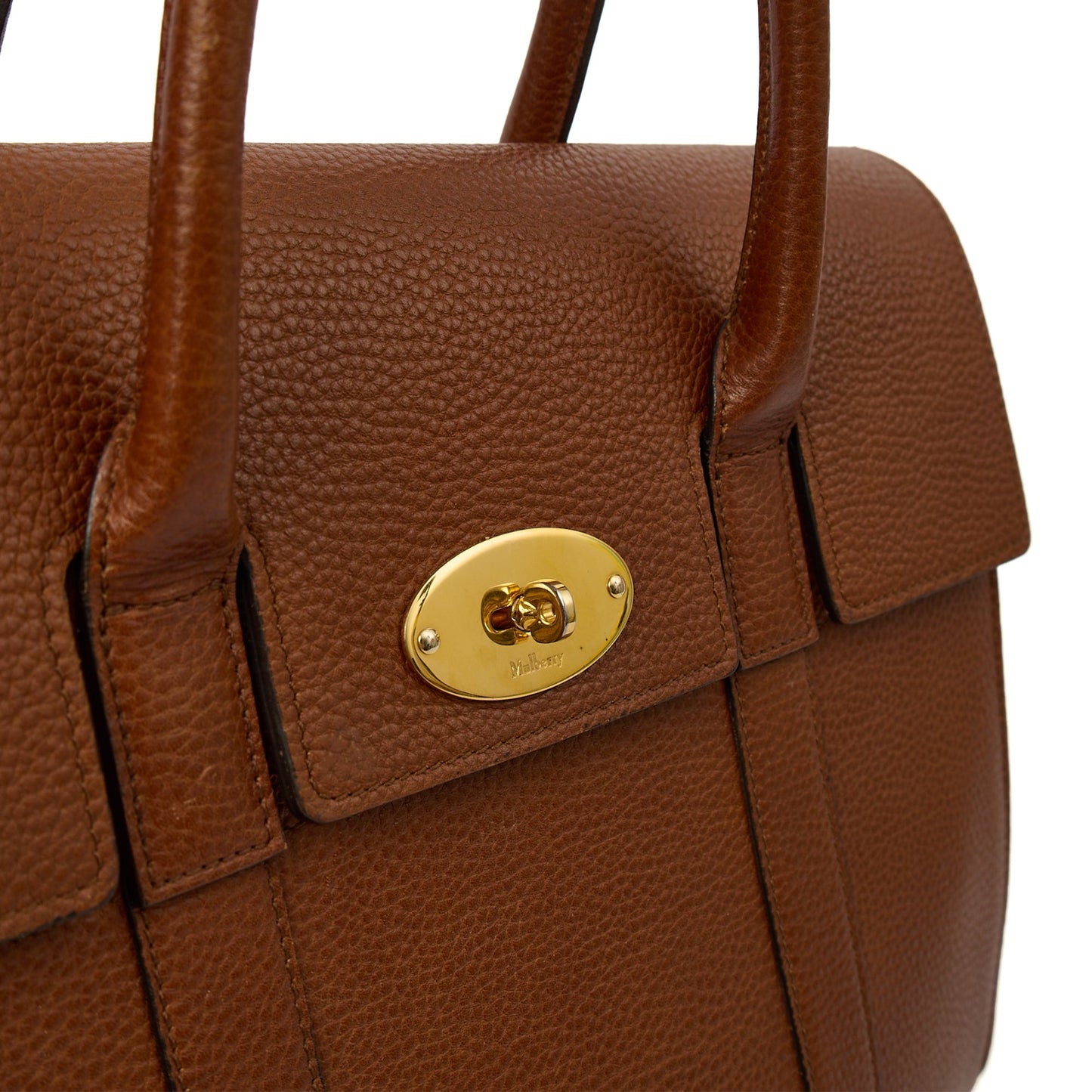 Mulberry Tote Bayswater - New in Oak, Leather — Side View