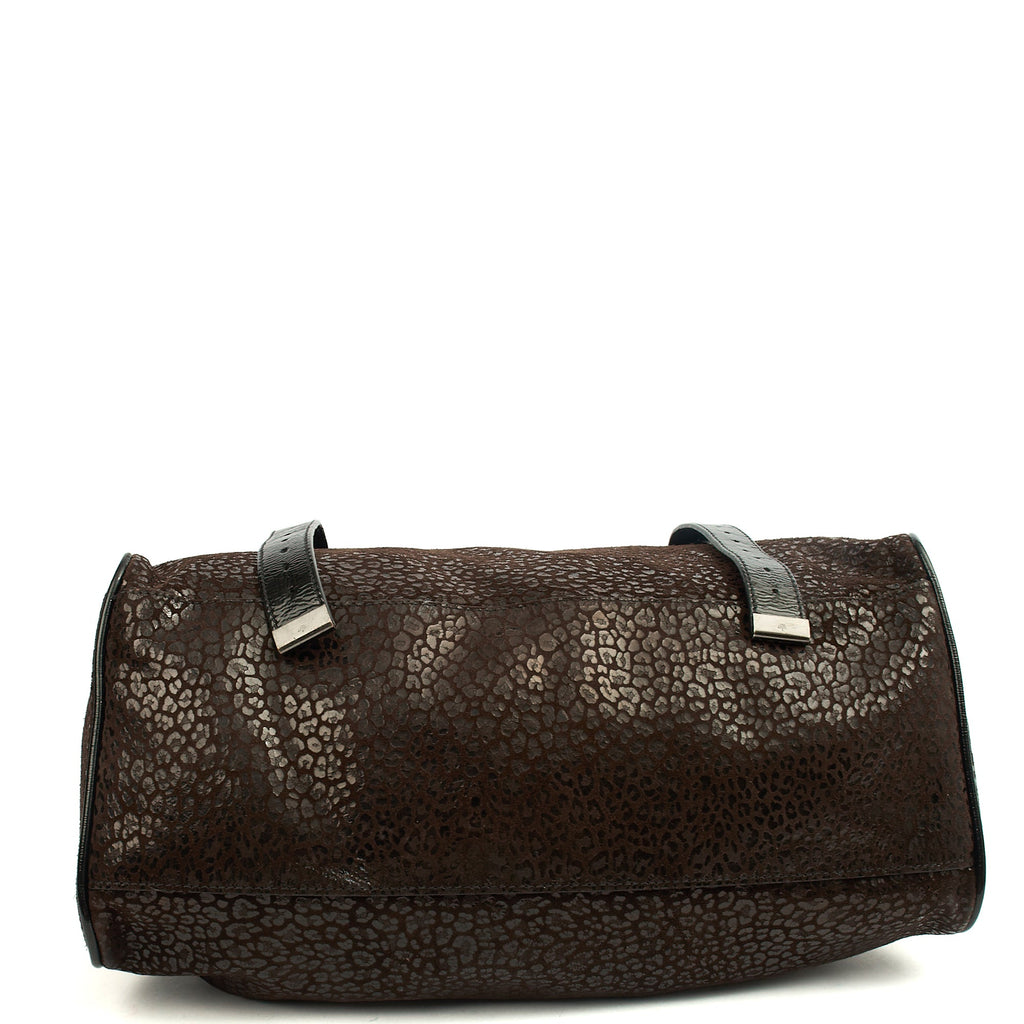 Mulberry Satchel Alexa in Brown, Leather — Detail View