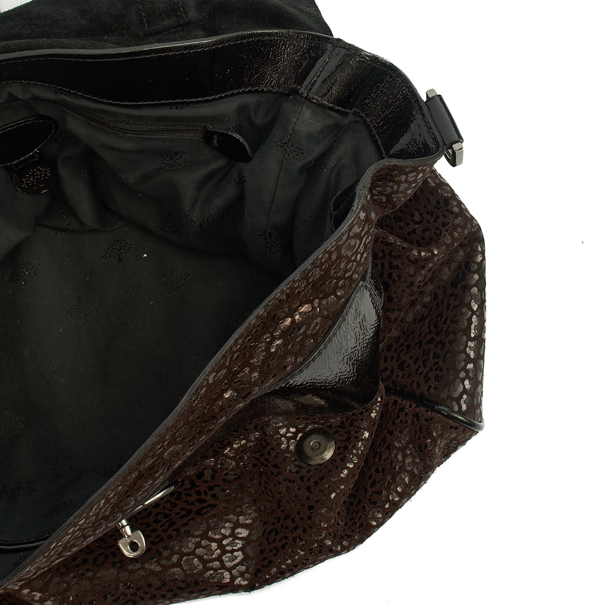Mulberry Satchel Alexa in Brown, Leather — Alternate View 7