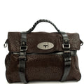 Mulberry Satchel Alexa in Brown, Leather — Front View
