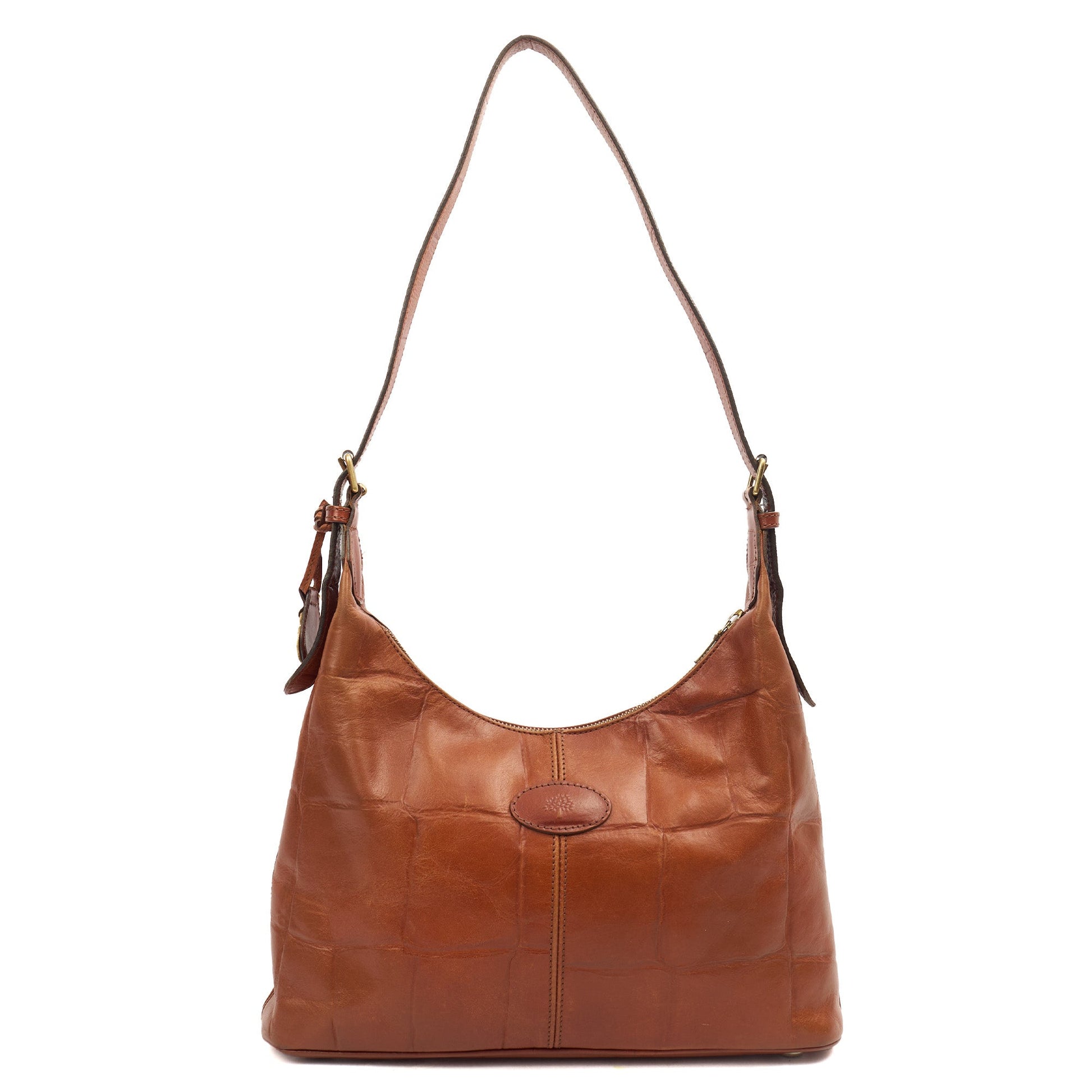 Mulberry Shoulder Bag Vintage Shoulder Bag in Oak, invalid — Front View