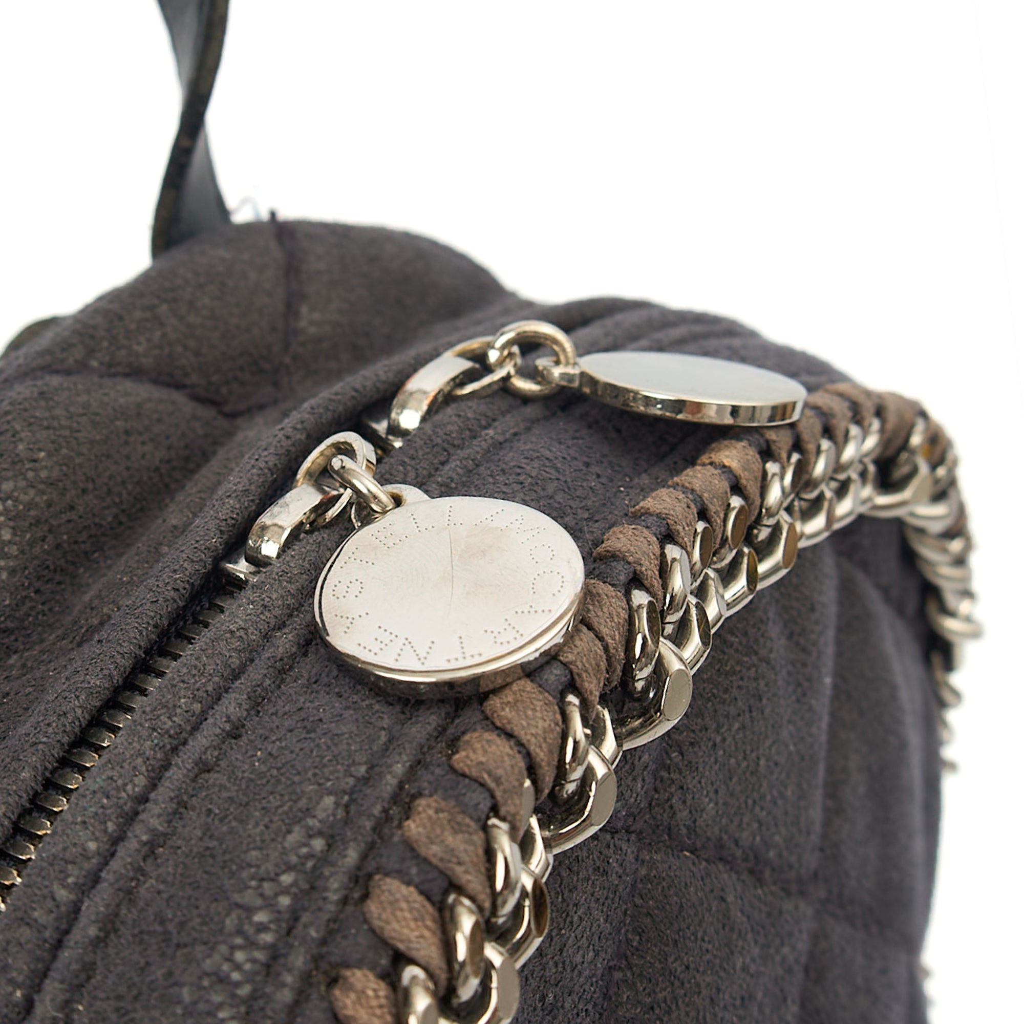Stella McCartney Backpack Falabella Go Backpack in Black, Vegan Leather — Alternate View 12