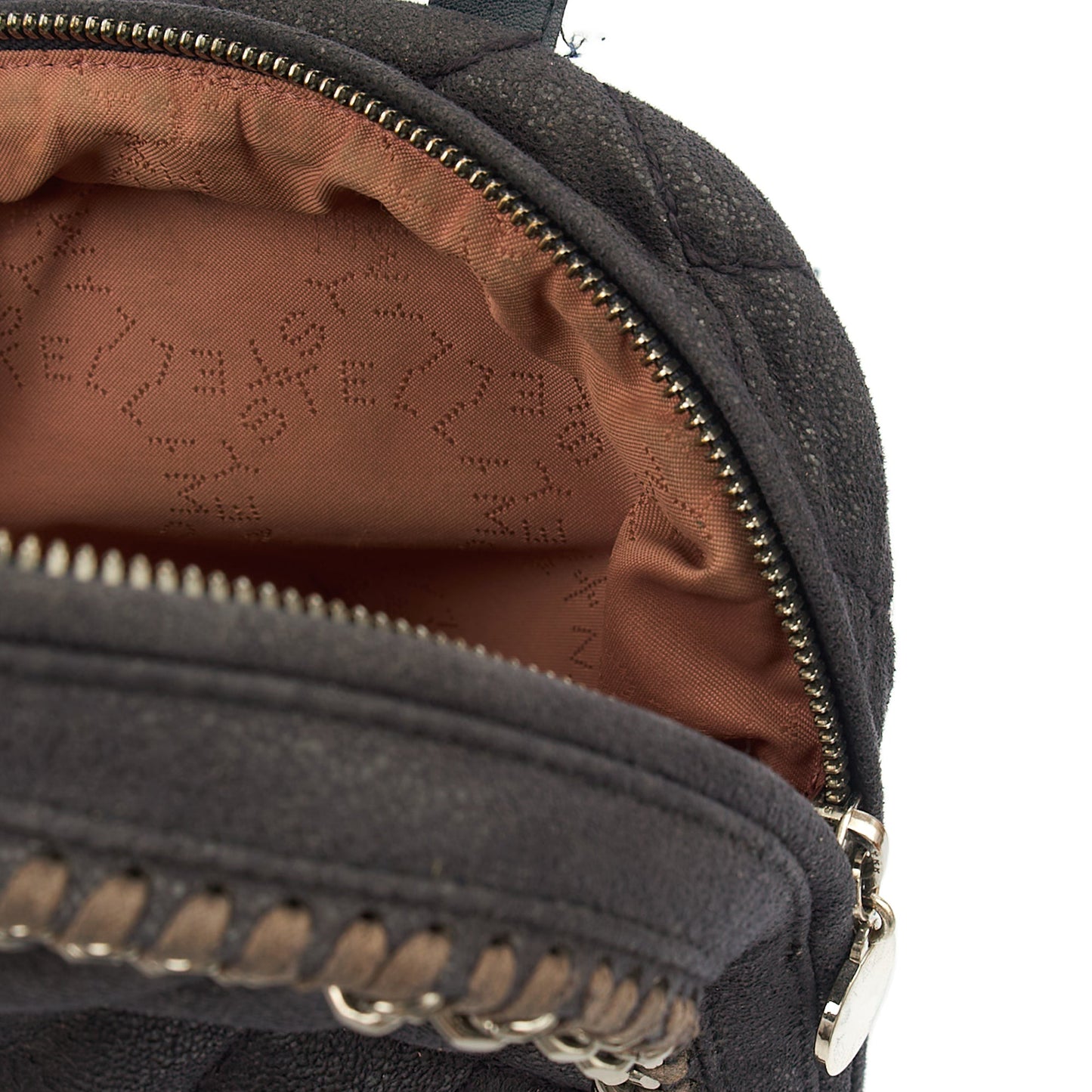 Stella McCartney Backpack Falabella Go Backpack in Black, Vegan Leather — Alternate View 11