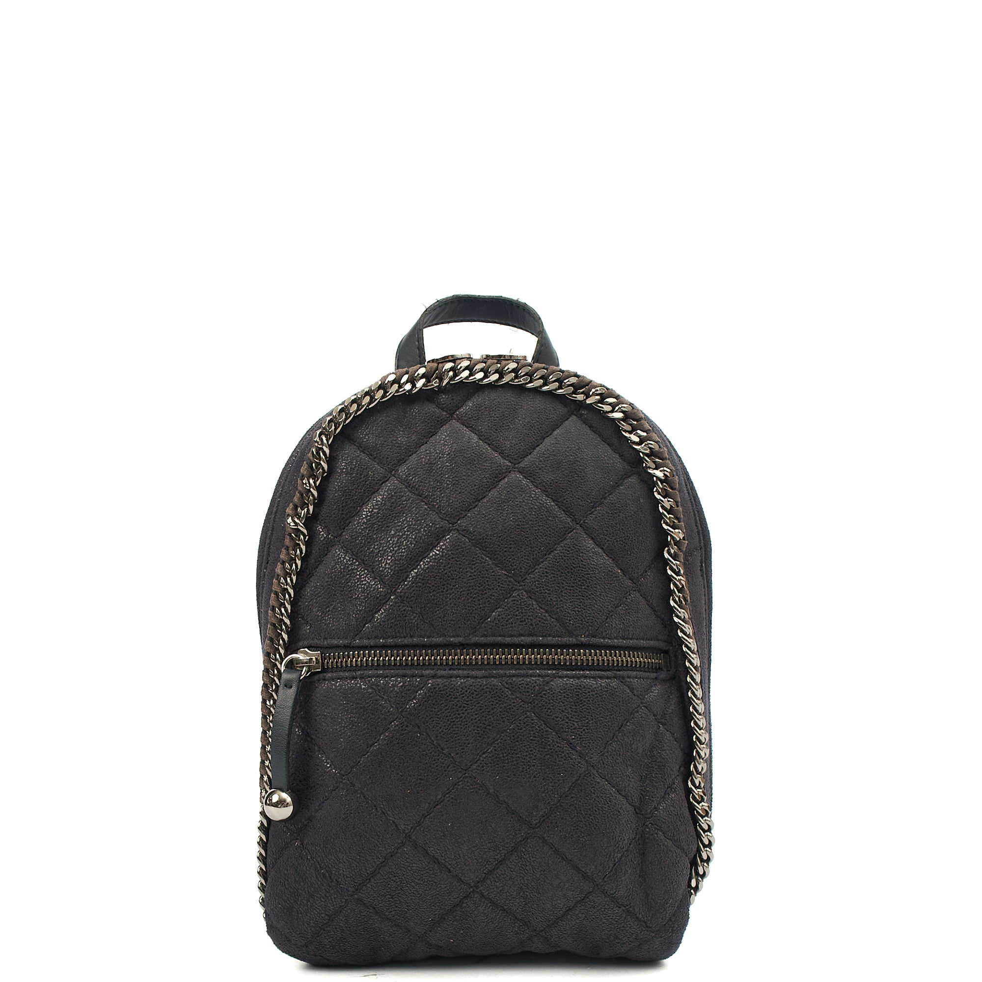 Stella McCartney Backpack Falabella Go Backpack in Black, Vegan Leather — Alternate View 7