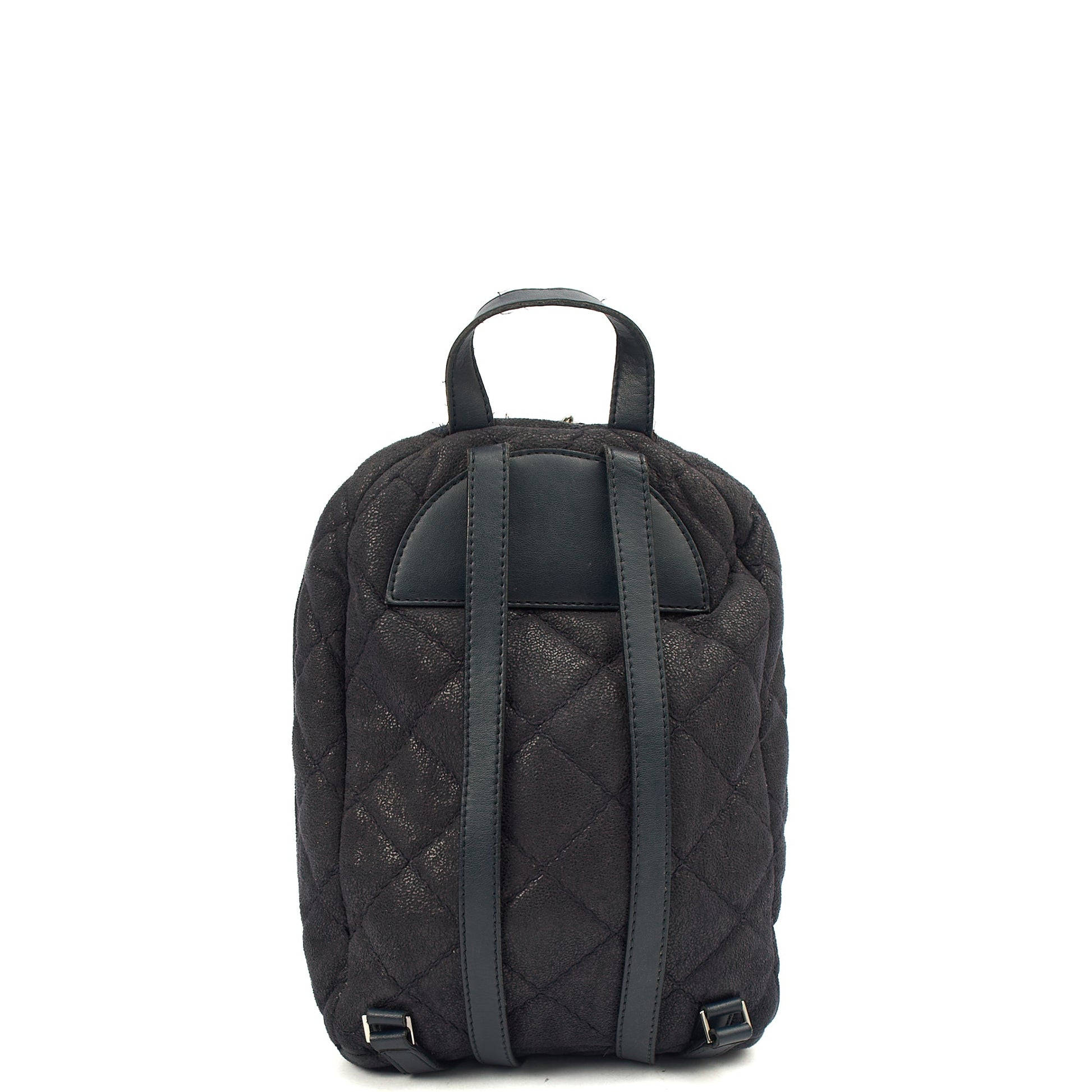 Stella McCartney Backpack Falabella Go Backpack in Black, Vegan Leather — Alternate View 9