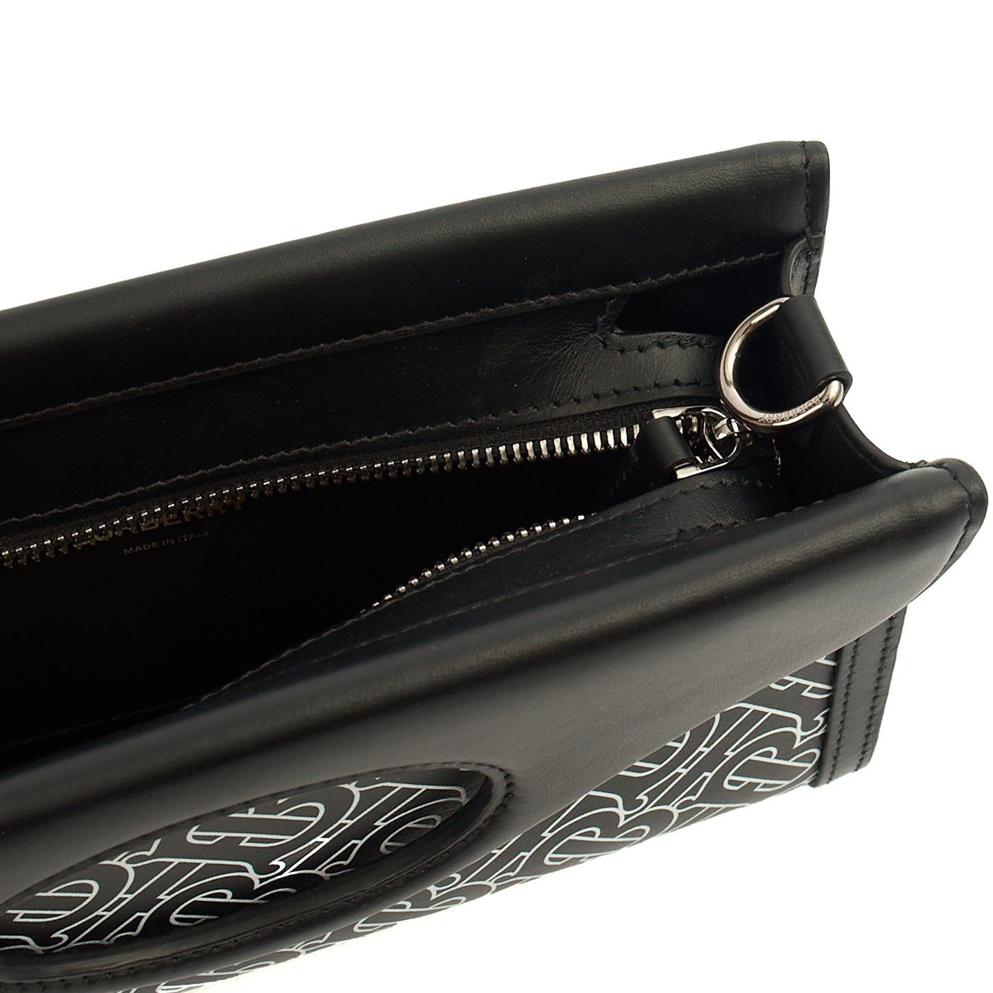 Burberry Cross Body Crossbody in Black, Leather — Alternate View 11