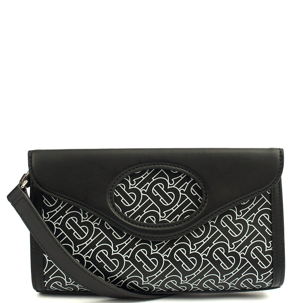 Burberry Cross Body Crossbody in Black, Leather — Alternate View 7
