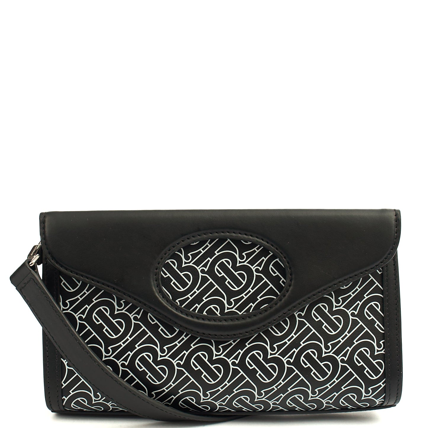 Burberry Cross Body Crossbody in Black, Leather — Alternate View 7