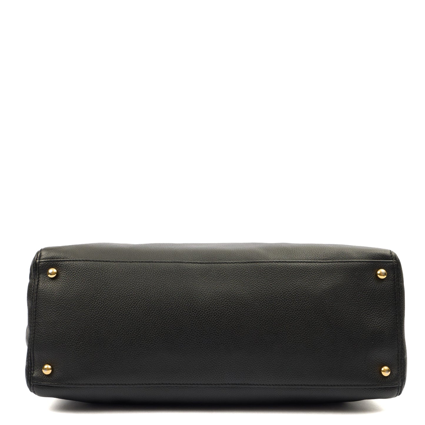 Chanel Tote Executive Shopper Tote in Black, Calfskin Leather — Alternate View 13