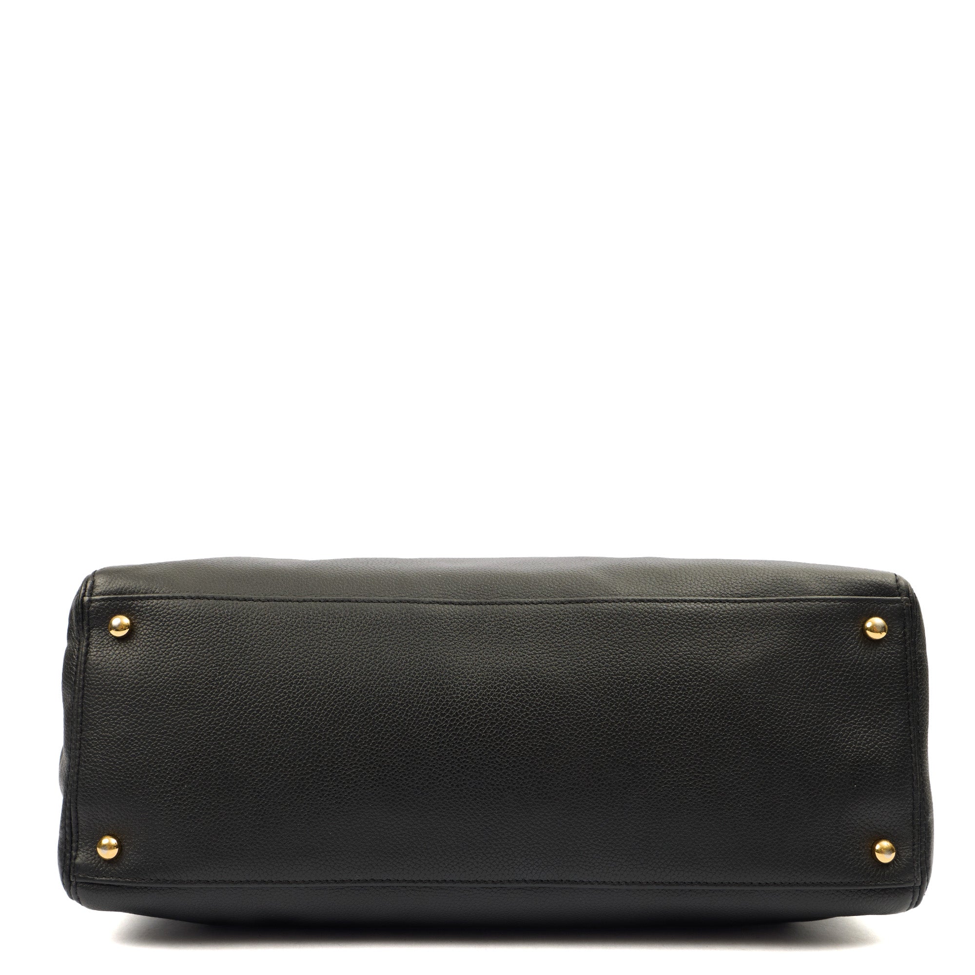 Chanel Tote Executive Shopper Tote in Black, Calfskin Leather — Alternate View 13
