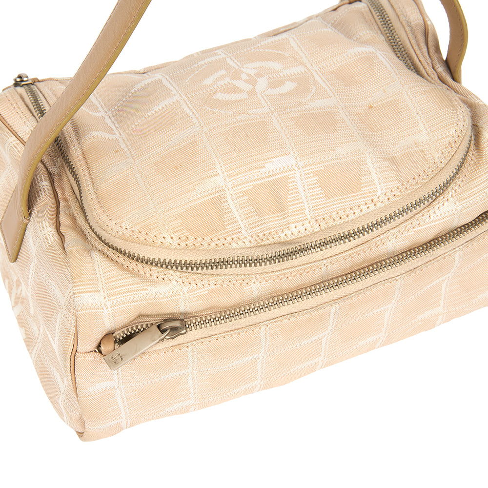 Chanel Travel Line Pouch in Pink, Canvas — Alternate View 36