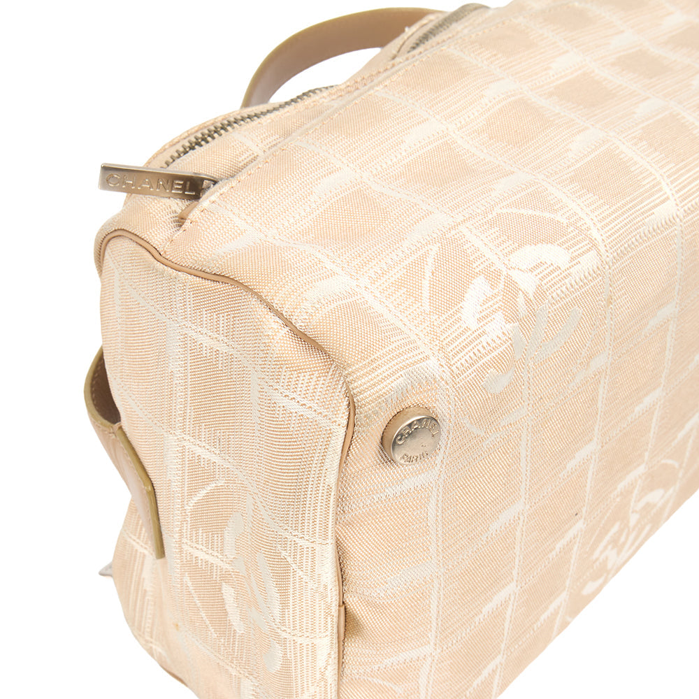 Chanel Travel Line Pouch in Pink, Canvas — Alternate View 11