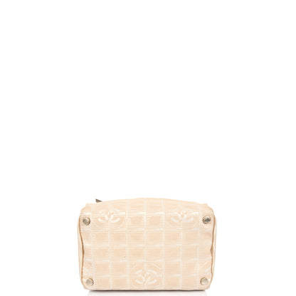 Chanel Travel Line Pouch in Pink, Canvas — Detail View