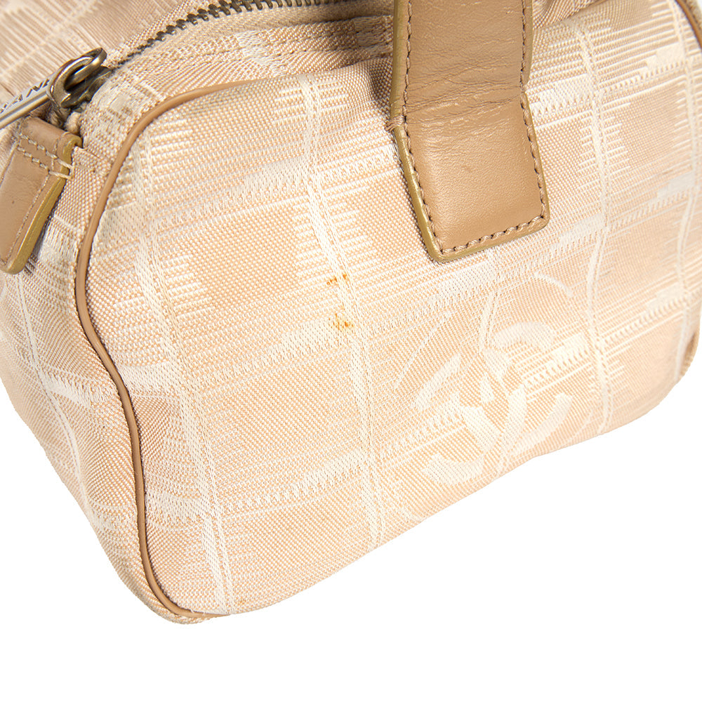 Chanel Travel Line Pouch in Pink, Canvas — Alternate View 40