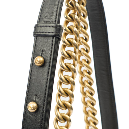 Chanel Mini Bag Boy - Mini in Metallic, Leather — Alternate View 20