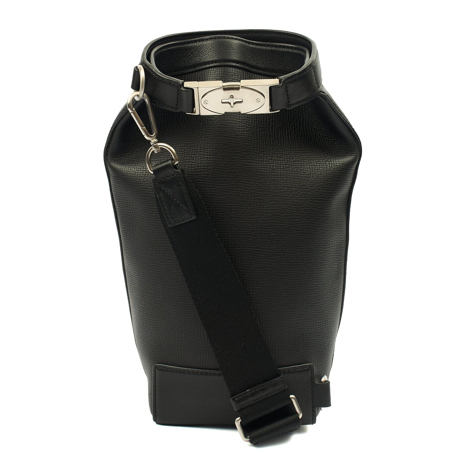 Mulberry Cross Body Crossbody in Black, Calfskin Leather — Back View