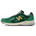 New Balance990v3 Made in USA  x Teddy Santis 'Green Yellow' — UK 3.5 | EU 36 | US 4 — Front View