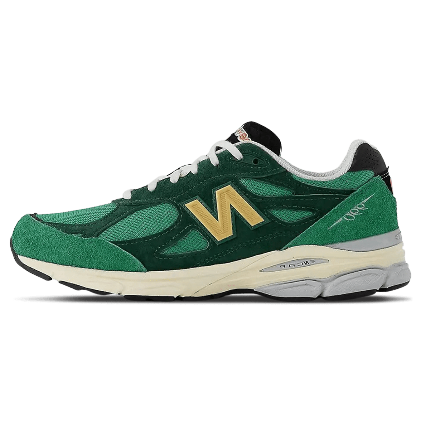 New Balance990v3 Made in USA  x Teddy Santis 'Green Yellow' — UK 3.5 | EU 36 | US 4 — Front View