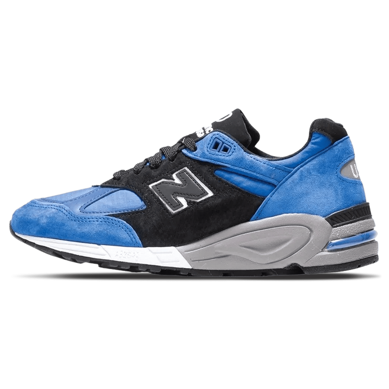 New Balance 990v2 Made in USA 'Blue Suede' — UK 3.5 | EU 36 | US 4 — Front View